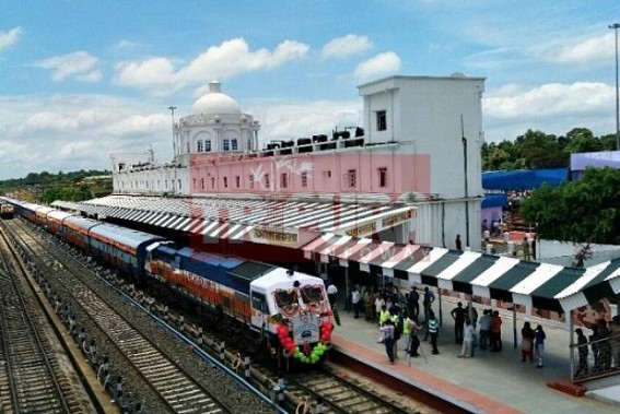 Modi's 'Act East' Policy driving Rail Network expansion across Tripura : demand for express, local trains high, NFR connecting South Tripura by 2017